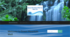 Desktop Screenshot of greenmtwell.com