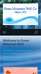 Mobile Screenshot of greenmtwell.com